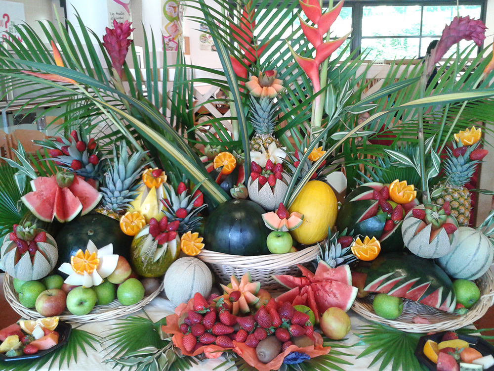 Buffet fruits tours