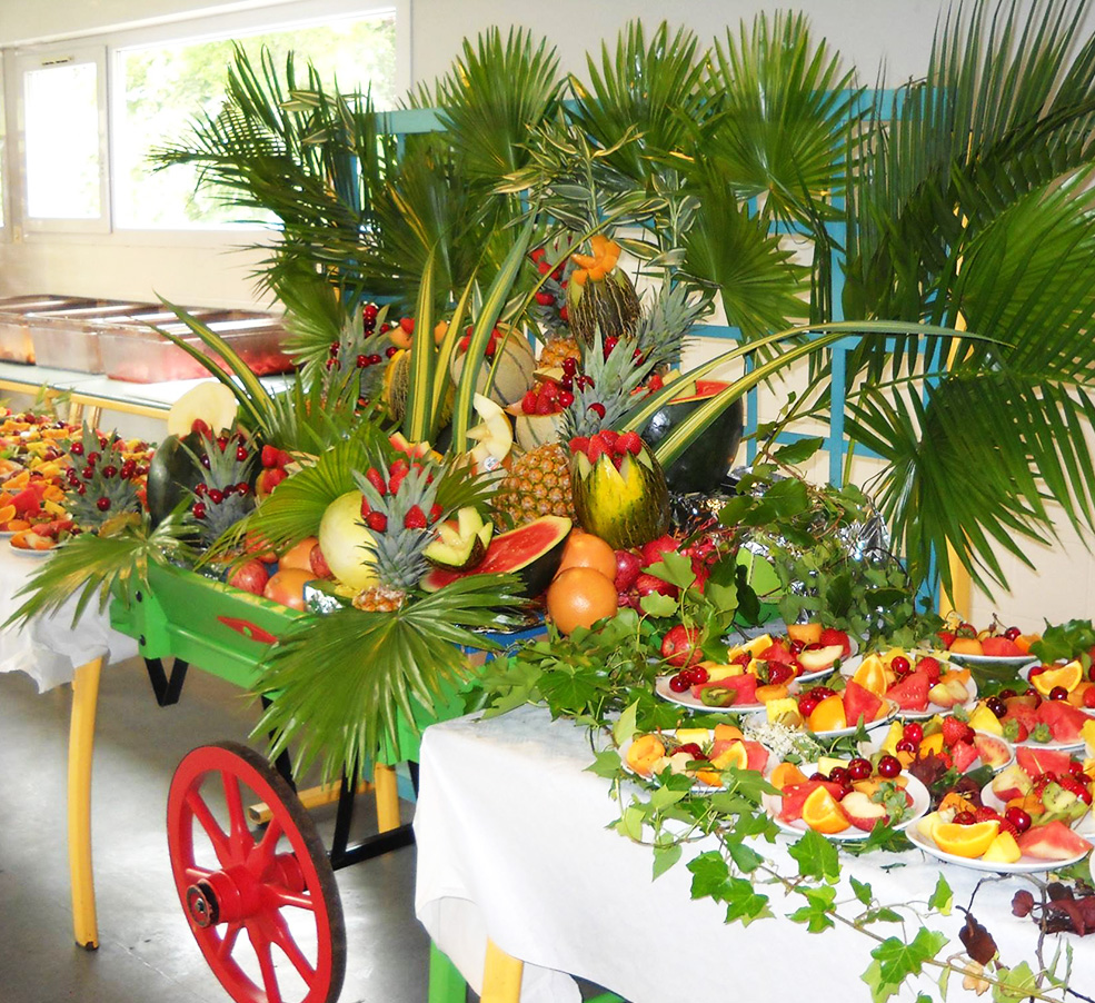 Buffet fruits à Tours