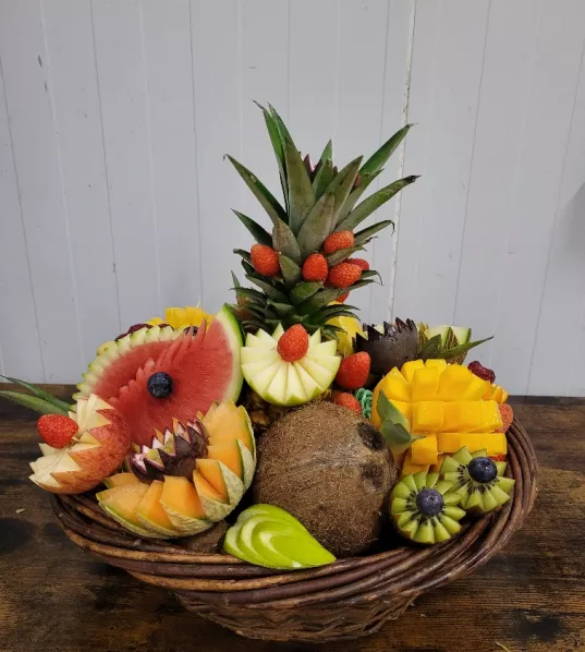 CORBEILLE FRUITS SAISON/EXOTIQUES